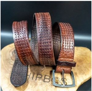 Armani Jeans vintage leather belt